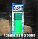 PF- 280 filtro de botella sumergible ideal para mantenimiento de acuario o para acuario de cuarentena de hasta 60 litros.